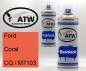 Preview: Ford, Coral, CQ / M7103: 400ml Sprühdose + 400ml Klarlack - Set, von ATW Autoteile West.